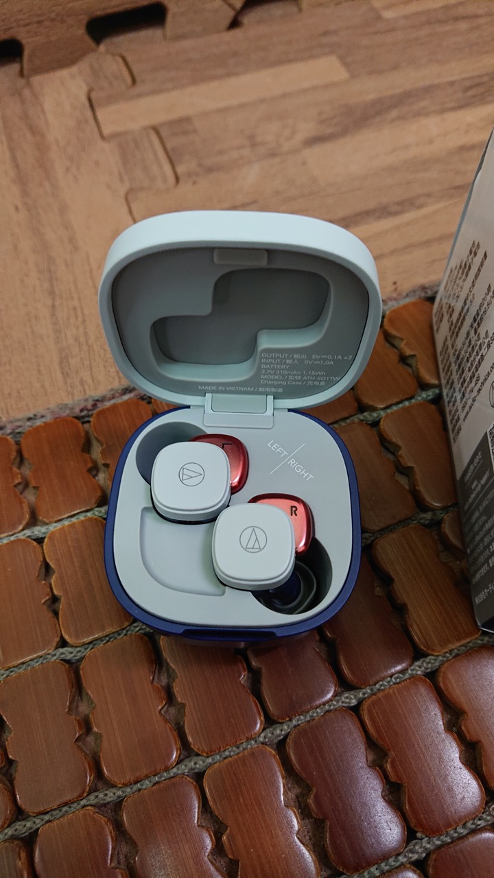 分享：鐵三角 小可愛 ATH-SQ1TW 真無線耳機