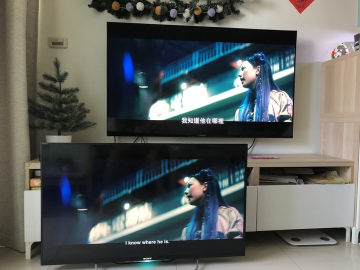 一次開箱兩台電視 SONY 55X85J & SAMSUNG 55Q60A