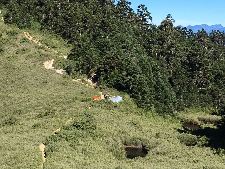 五座百岳一次走完--合歡群峰