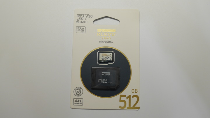 多品牌 U3 A2 512GB microSDXC TF 記憶卡 開箱 簡測 (T-FORCE、ANACOMDA、Lexar、TCELL、KLEVV)