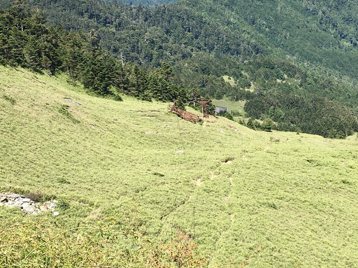 五座百岳一次走完--合歡群峰