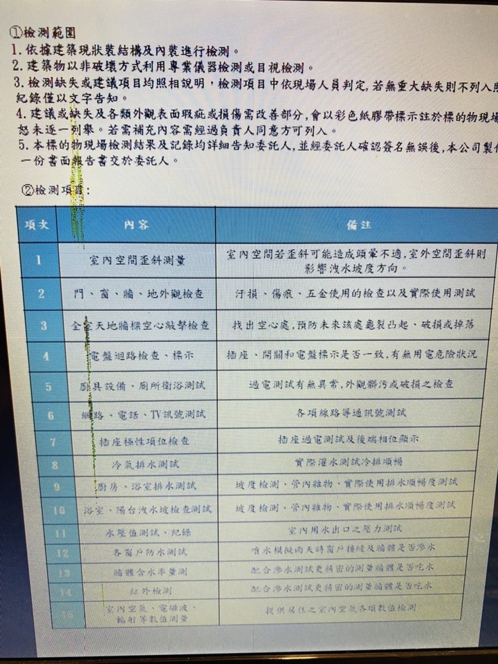驗屋經驗分享,淡水新成屋驗屋心得