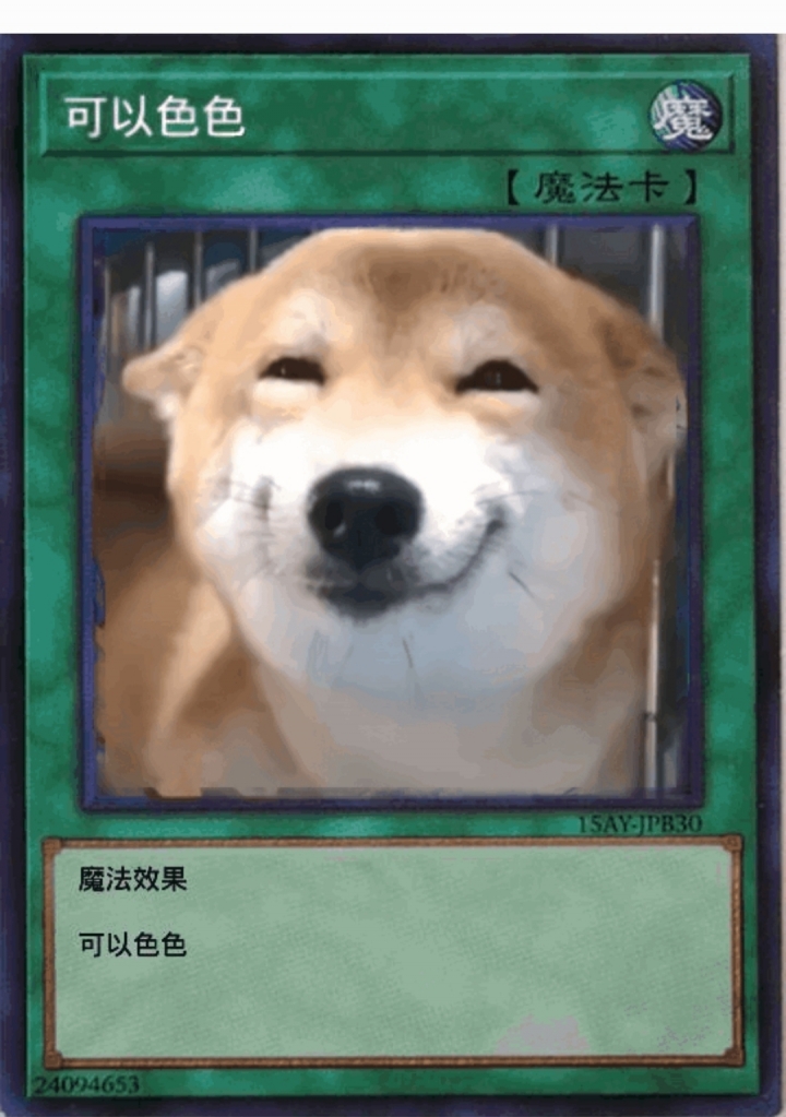 我先攻 我發動魔法卡 可以色色