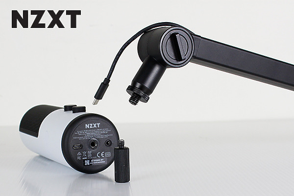 NZXT Capsule 24bit/96kHz數位降噪麥克風，黑白雙色美型登場！