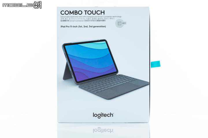 Logitech Combo Touch iPad Pro 鍵盤保護殼開箱試用 比擬筆電的暢快輸入感受