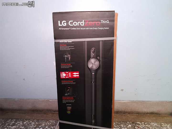 2021年吸塵機界旗艦機種(LG CordZero ThinQ  A9T)-擁有它就會成為愛打掃的好男人