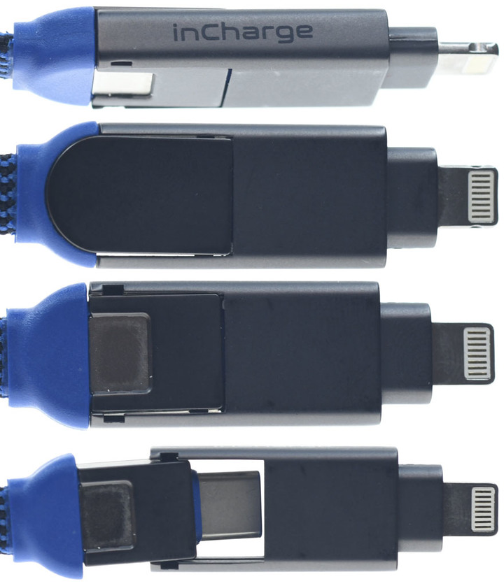 隨身版InCharge X六合一充電傳輸線開箱