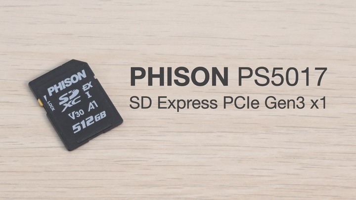 一張高速 SD 記憶卡多少錢？有你想不到的速度 PHISON PS5017