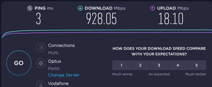 Netgear  Orbi 網速上傳速度問題 （Orbi 內建的測速軟體 和 實際使用的網速 不一致）