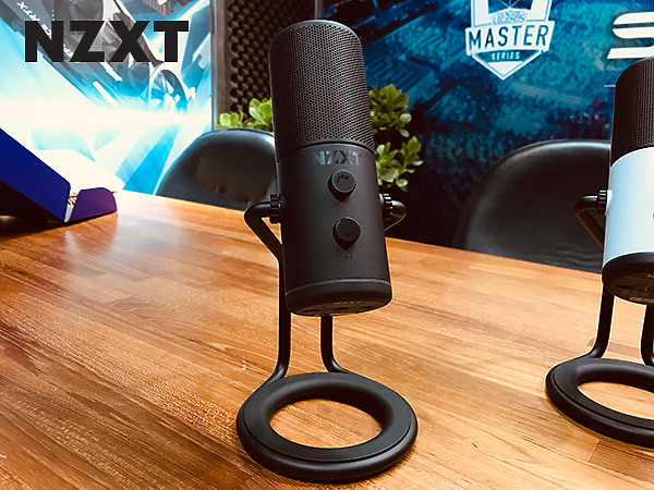 NZXT Capsule 24bit/96kHz數位降噪麥克風，黑白雙色美型登場！