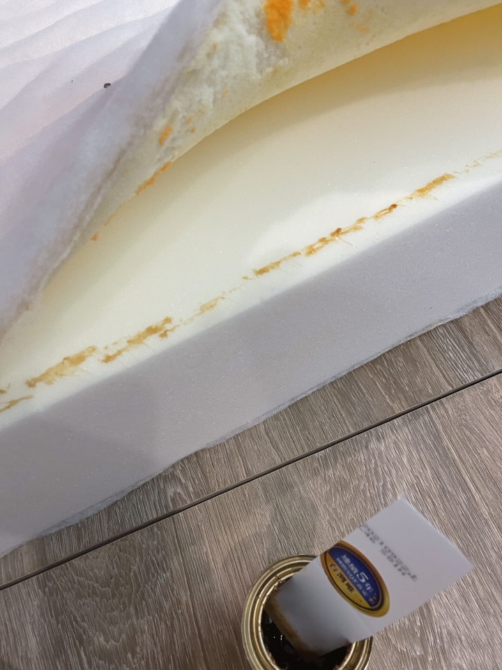 舊沙發DIY更換高密度泡棉