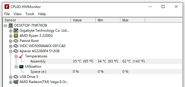 大陸顆粒的SSD，Apacer AS2280P4 開箱