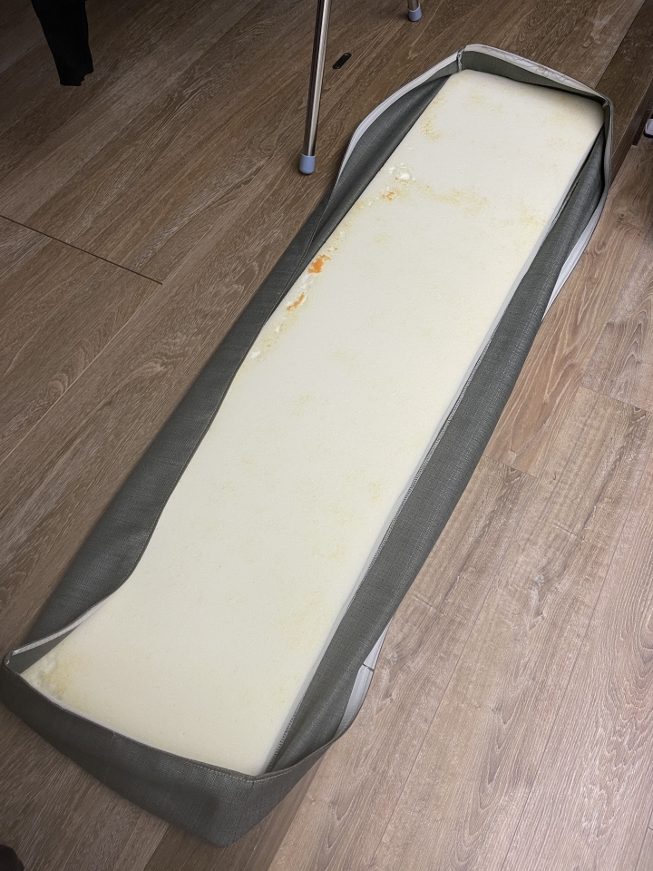 舊沙發DIY更換高密度泡棉