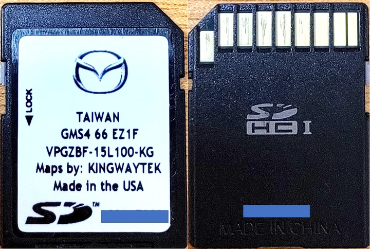 Mazda 玻璃吸盤式原廠導航主機附sd記憶卡 電腦3c 其他電子產品在旋轉拍賣