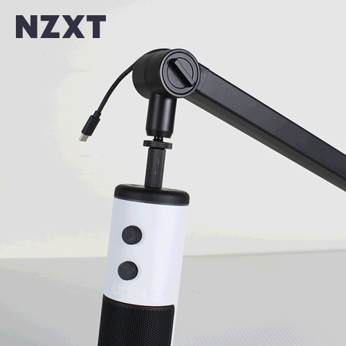 NZXT Capsule 24bit/96kHz數位降噪麥克風，黑白雙色美型登場！
