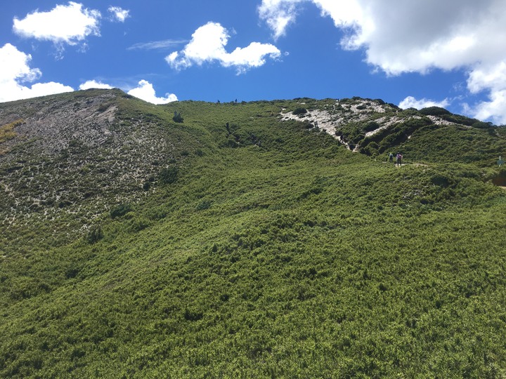 五座百岳一次走完--合歡群峰