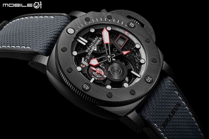 【異種聯名】沛納海推出Brabus聯名限量錶款!Panerai Submersible S Brabus Black Ops Edition限量一百隻