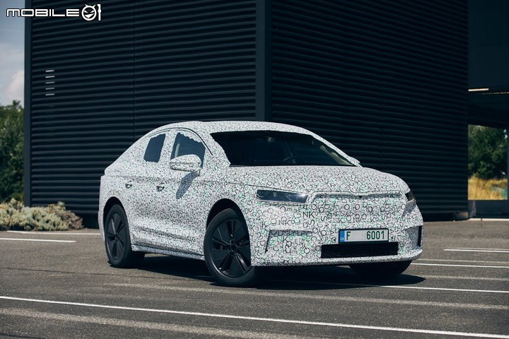 【海外新訊】Skoda搶先公布Enyaq Coupe iV外觀與部分規格,純電斜背SUV明年初發表!