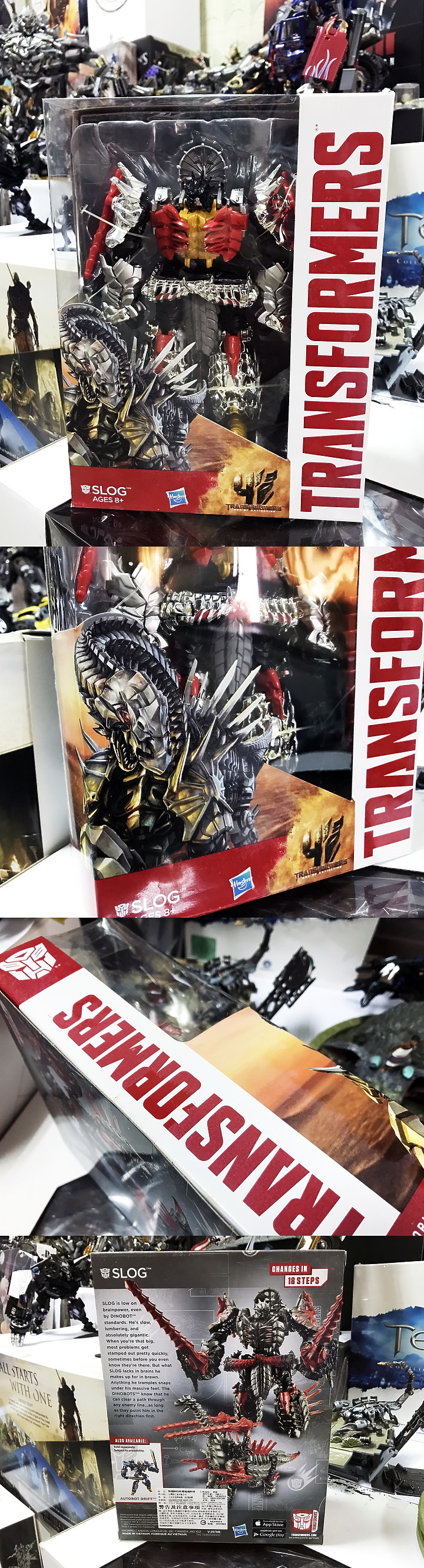 【開箱】變形金剛 SLOG 猛擊 G1電鍍限定版-我將化為高牆,力阻將至的業火!