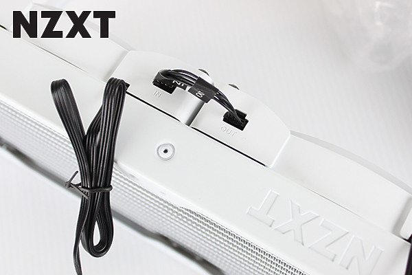點我看大圖 全新白色NZXT Aer RGB 2,整機白,風扇當然也要白!
