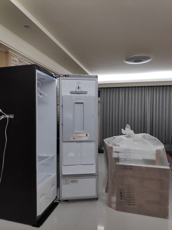 【外星貓開箱】有一就有二的LG styler 蒸氣電子衣櫥PLUS五件組體驗