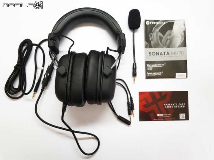 [開箱] Fantech MH90  電競手遊&兼顧音樂耳罩耳機