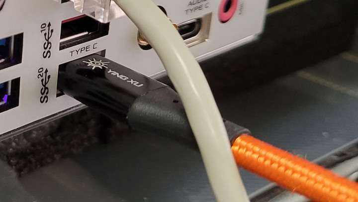 YING XU應許100W USB3.2 Gen2快充傳輸線開箱