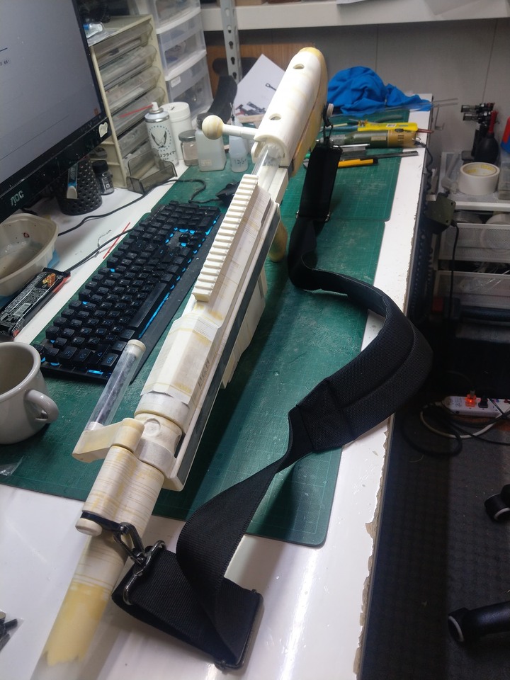 【1:1道具製作】刀劍神域GGO詩乃的黑卡蒂二製作