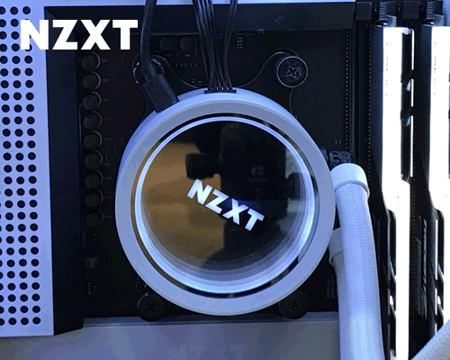 點我看大圖 NZXT Kraken X-3 RGB White,你要的白水冷來惹!