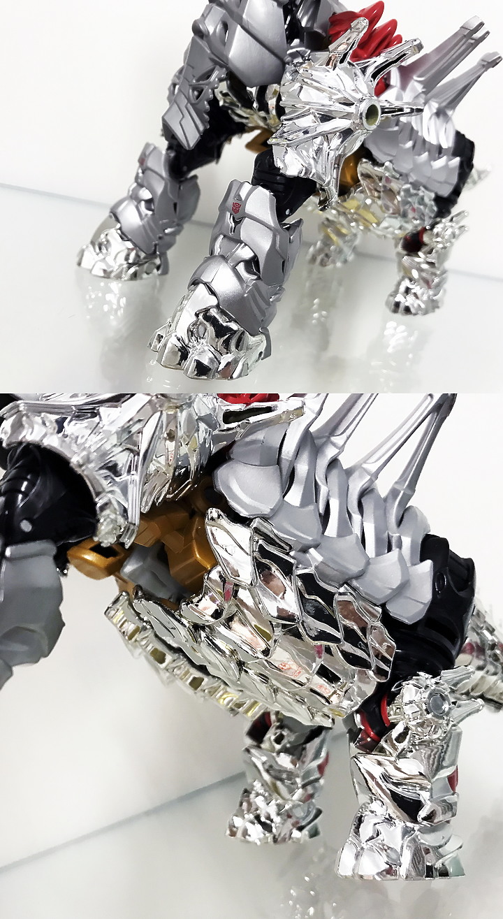 【開箱】變形金剛 SLOG 猛擊 G1電鍍限定版-我將化為高牆,力阻將至的業火!