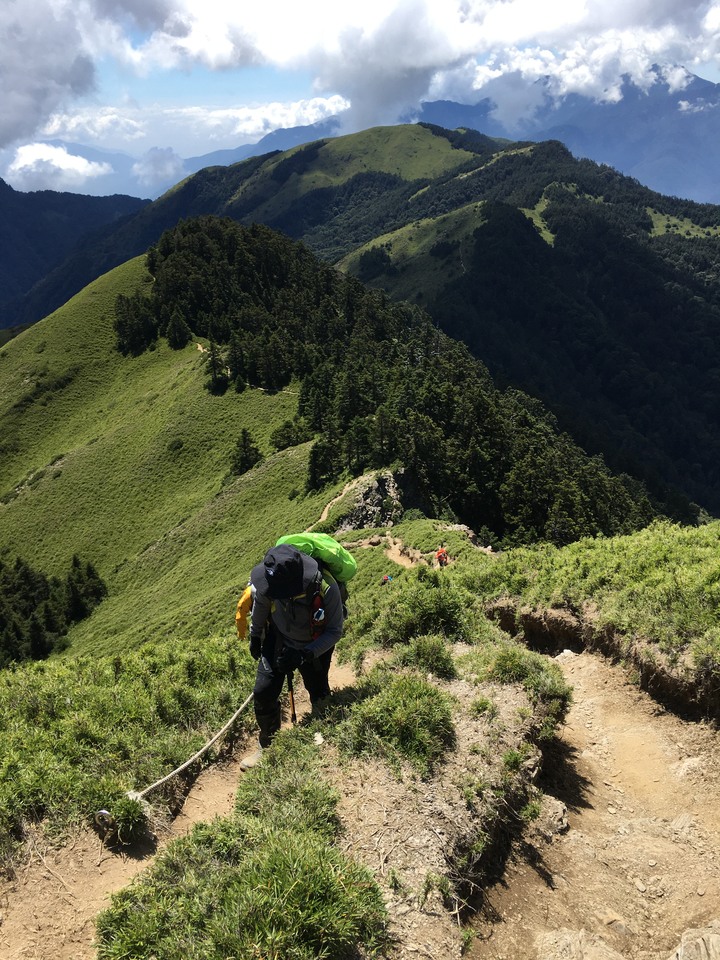 五座百岳一次走完--合歡群峰