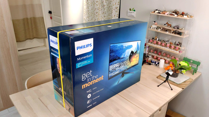 新機開箱 27吋也有平價電競魂!! 飛利浦 Philips 272M8/96 五千擁有144hz螢幕