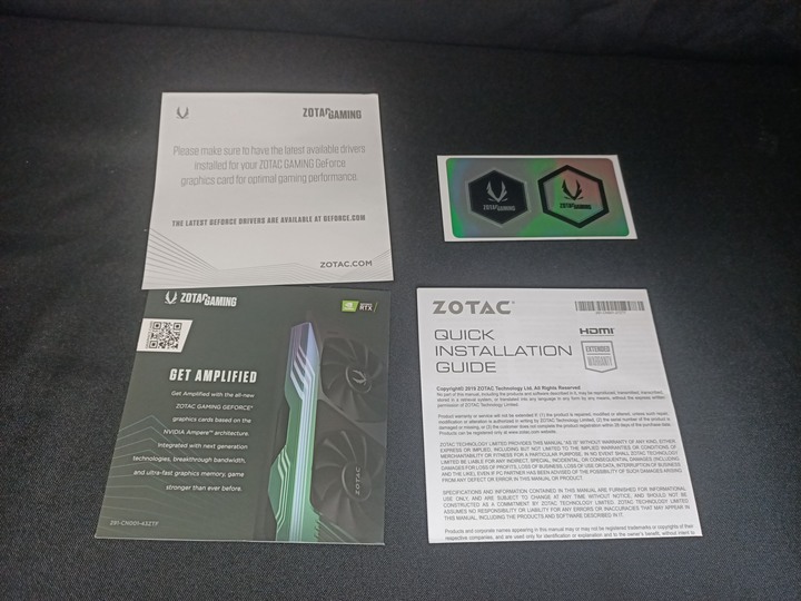 灰階英雄主義 ZOTAC RTX 3060 Twin Edge OC 開箱遊戲評測 抽 ZOTAC ARGB顯示卡支架