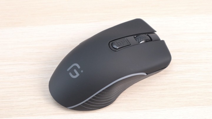 點我看大圖 難得的粉色無線滑鼠 OGORUS X9,具備 2.4GHz + 藍牙,還是個靜音滑鼠!