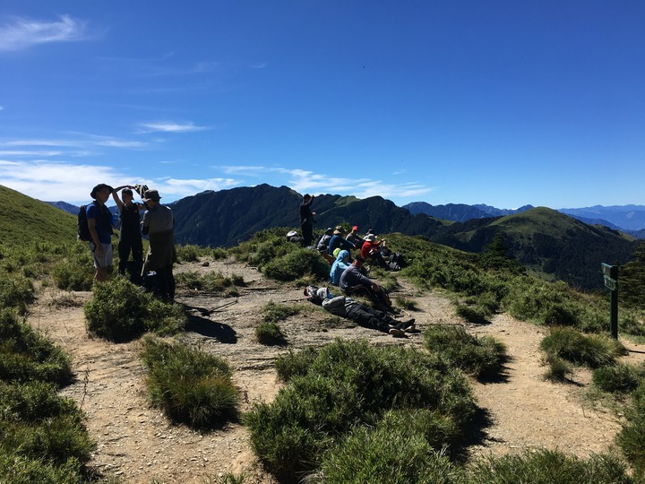 五座百岳一次走完--合歡群峰