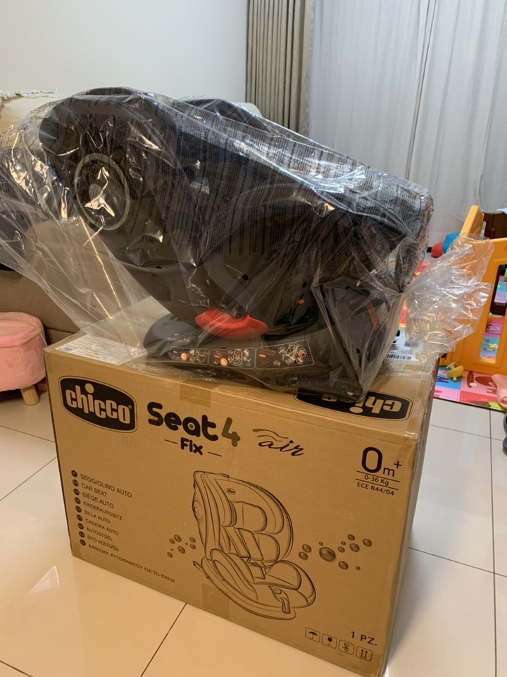 【不專業開箱及分析其他汽坐】chicco seat 4 fix air 最新版透氣安全坐椅
