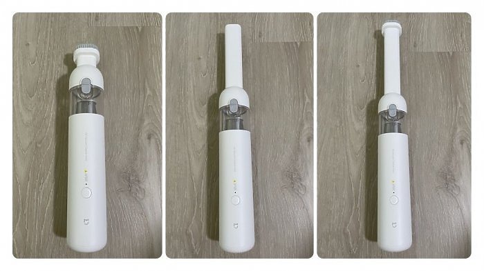 點我看大圖 「開箱」長得像保溫瓶的無線吸塵器