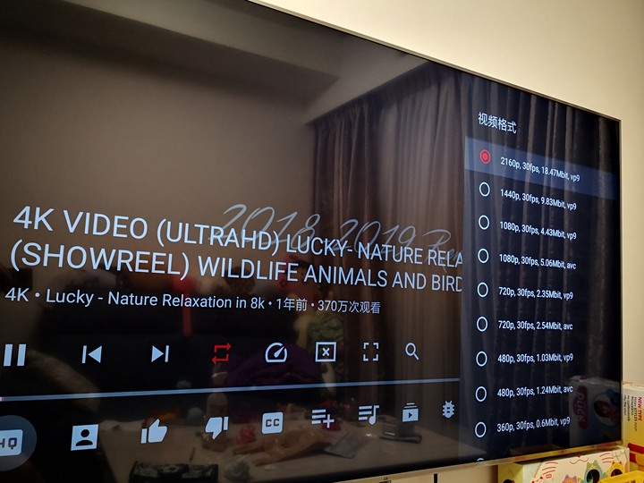 求救!! 請大師幫幫忙~~ 我的4K電視好像不能播4K影片(netflix、smart youtube、手機投放都試了)