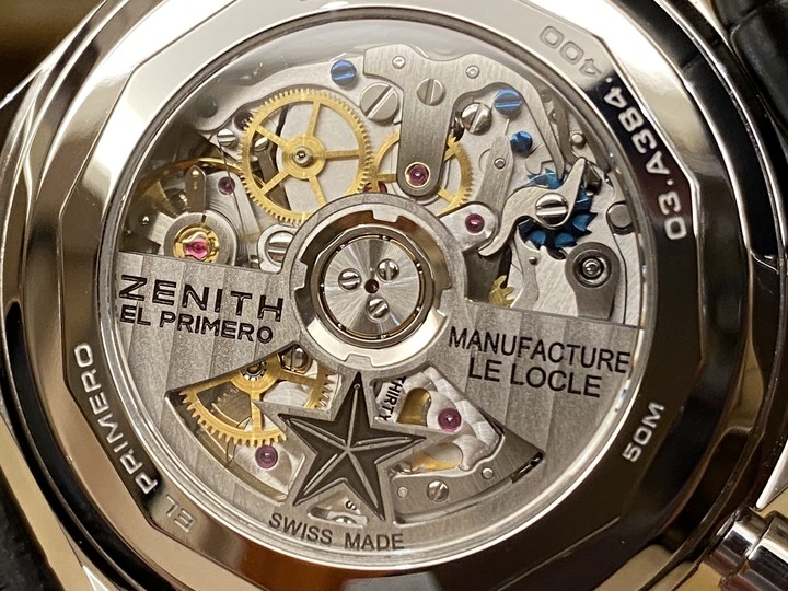 點我看大圖 Zenith A384 復刻版分享
