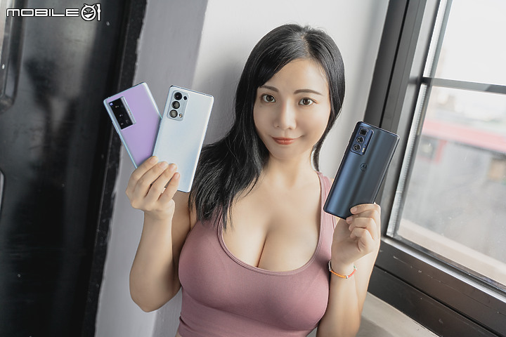 Edge 20 Pro / Reno6 Pro / X70 Pro比較|輕旗艦的攝力之爭!