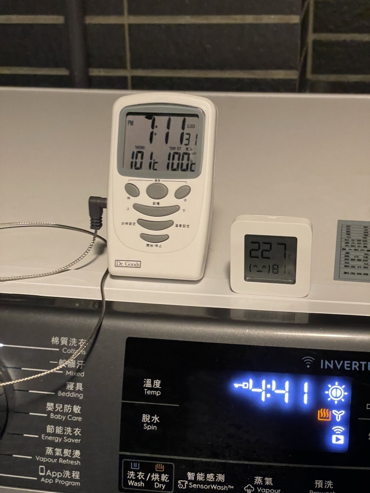 博朗格 & 伊萊克斯 烘衣溫度實測 Blomberg TPF8352WZ & Electrolux EWW1141AEWA