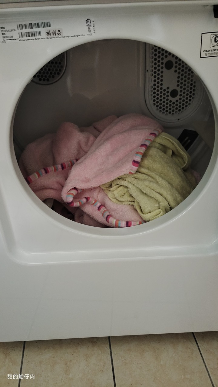 有了惠而浦 Whirlpool乾衣機, 從此要穿乾衣服不用再看天公伯心情~