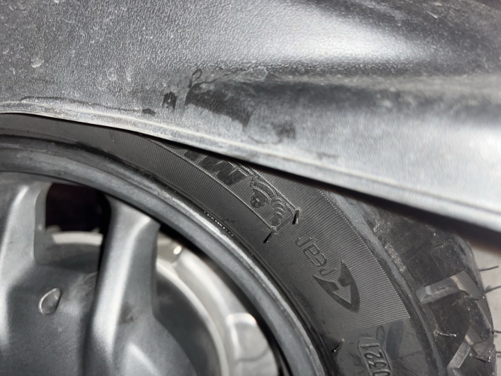 MICHELIN CITY GRIP 10吋後胎