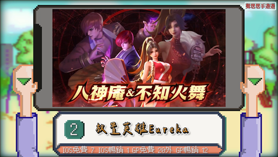 2021台灣手遊雙平台週排行TOP10 十月第3週(10/17~10/23)