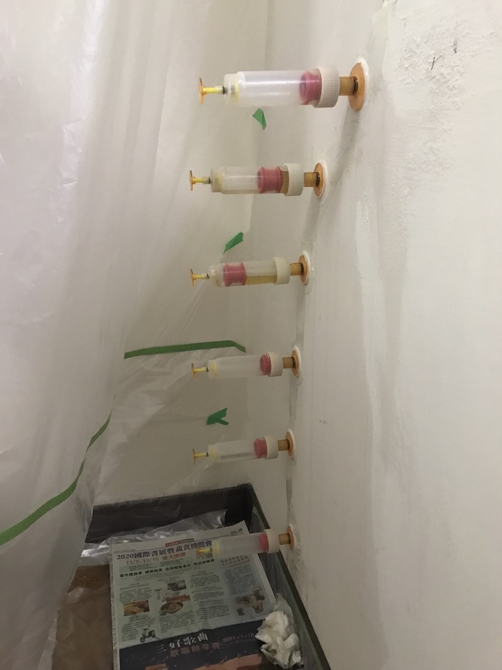 牆壁龜裂低壓灌注（附施工圖）