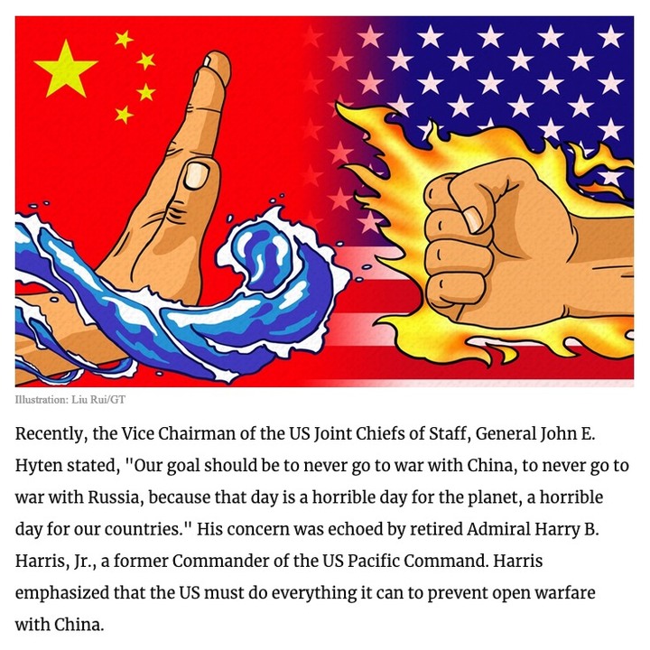 美國:目標應是永不與中國開戰?美國怎麼可以棄台灣不顧?!!💢💢💢