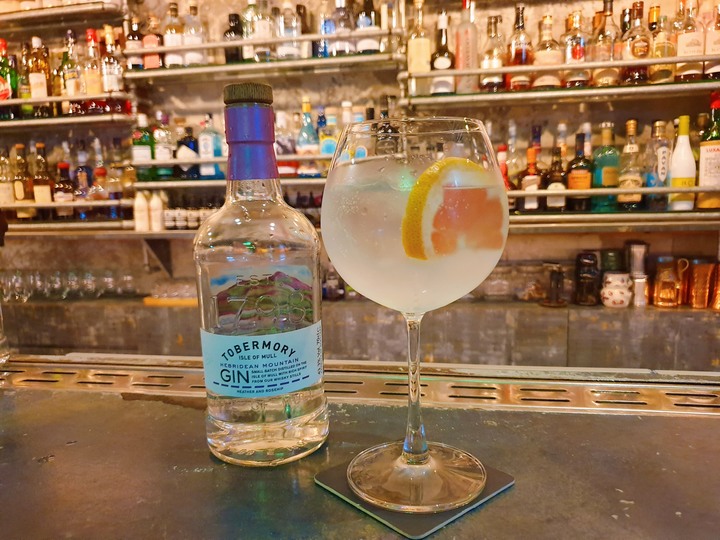 喝到限定版托本莫瑞Mountain Gin