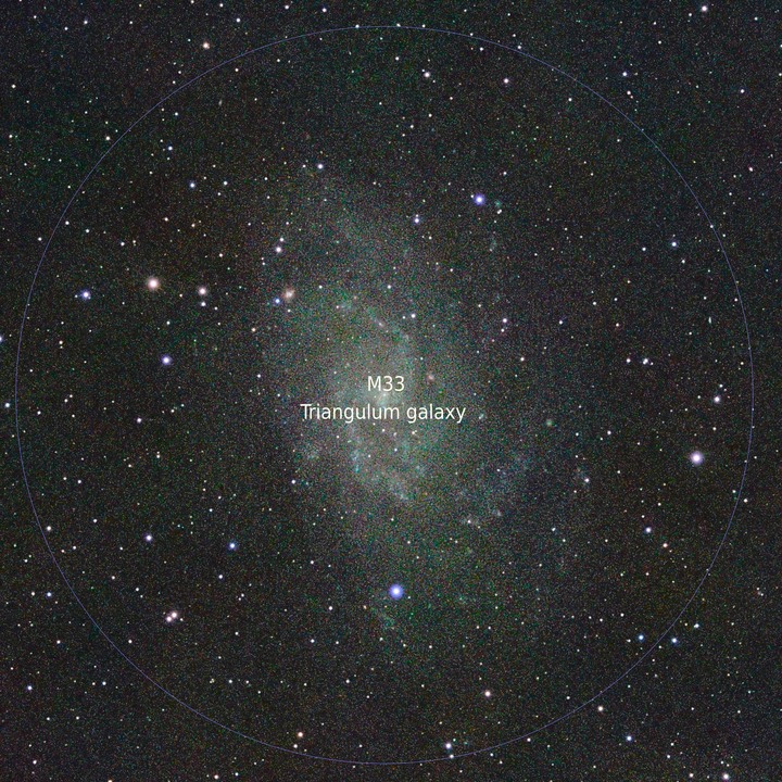 測試器材，誤打誤撞，順便拍了仙女座大星系（M31）及風車星系（M33）--更新：6 樓有清境拍攝的M33