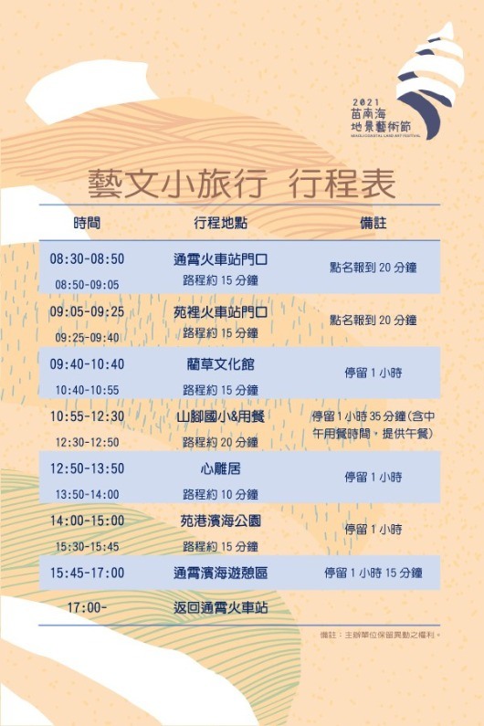 2021苗南海地景藝術節│走訪通苑,巨大濱刺麥佇立苑裡海邊