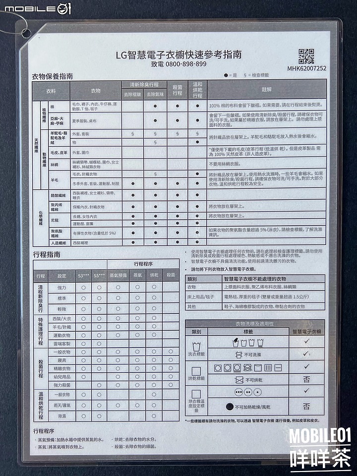 ★科技衣櫥翻轉你的健康新思路★LG styler 蒸氣電子衣櫥PLUS五件組試用心得 B723MR